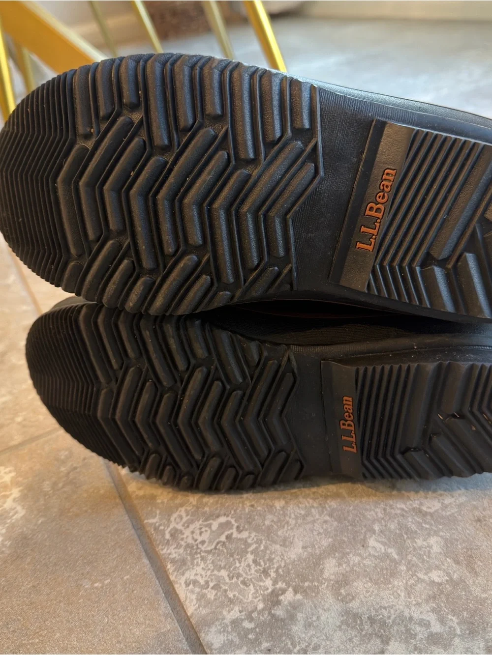 L.L. Bean Brown & Black Insulated Duck Boots